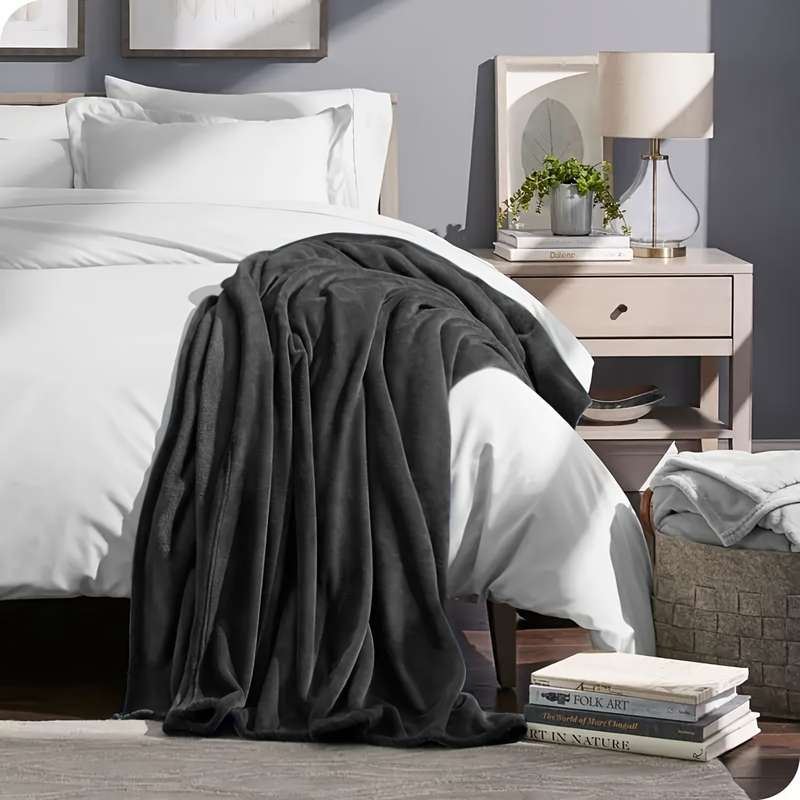 1ps Blanket Color Coffee Color size 70x100cm