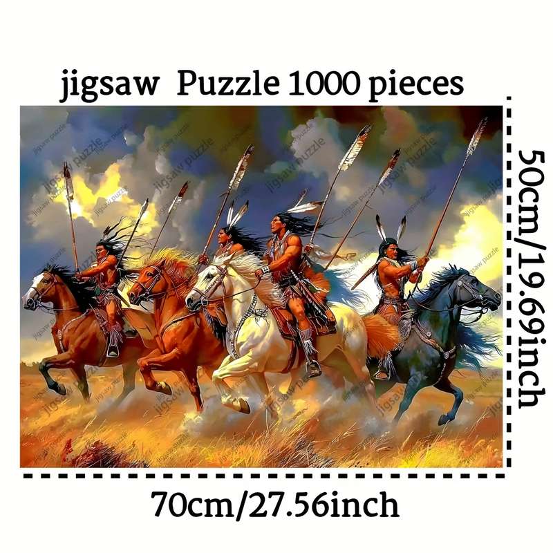 1000 Piece Paper Jigsaw Puzzle For Adults