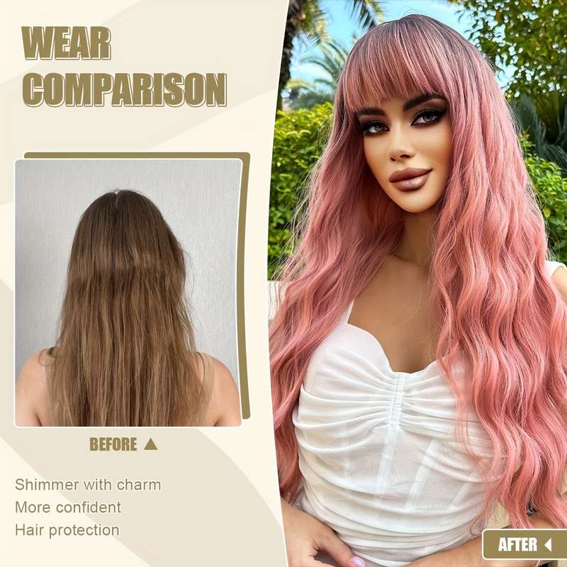 1Pc Style1 76.2cm Fashion Design Wig