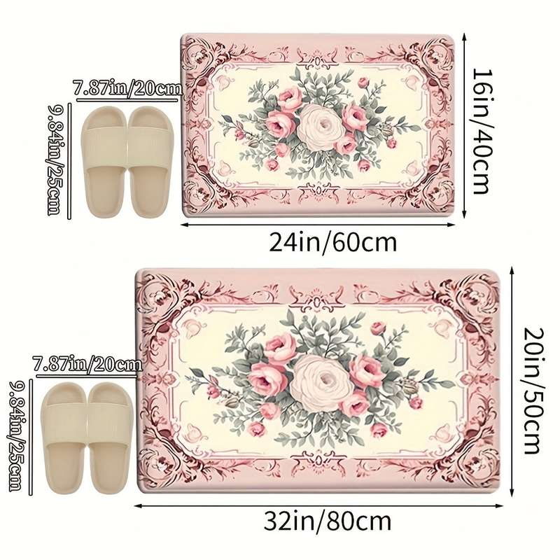 1Pc 50x80cm 20x32inch Floor Mat