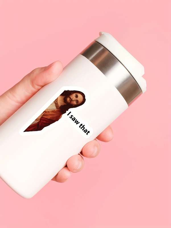 1pc  Jesus Christian Themed Stickers