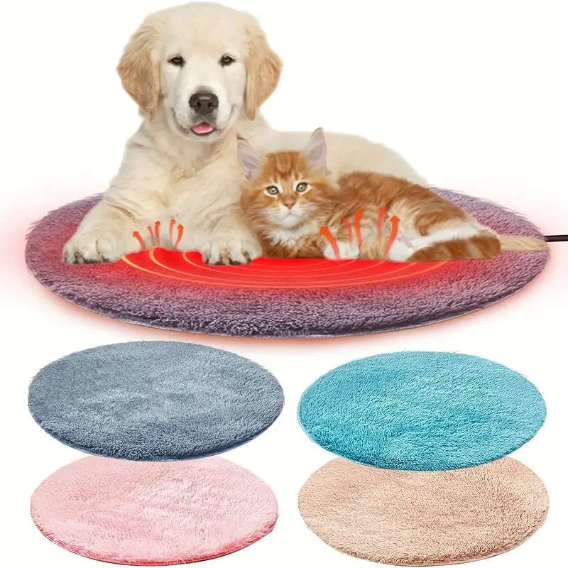 1pc USB-Powered Warm Cat Bed Warm Polyester Pad with Constant Temperature Ideal for Cats And Dogs Co