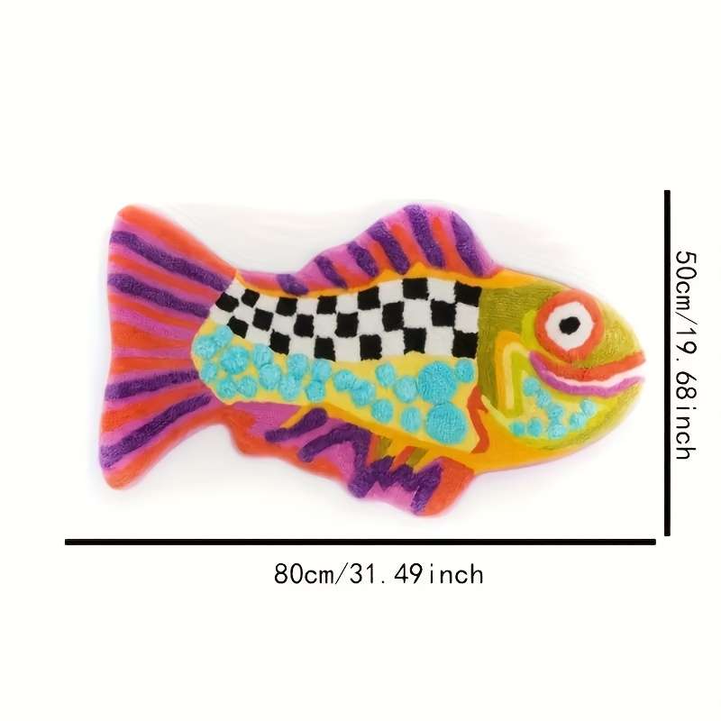 1Pc 50x80cm 19.69x31.5inch Floor Mat