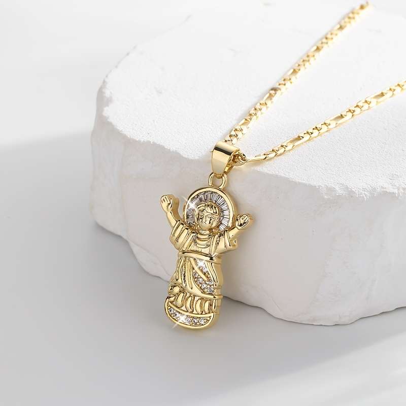 1 Piece Pendant Necklace Jesus Theme Pendant