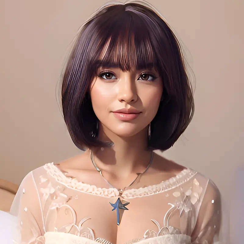 Wig With Bangs