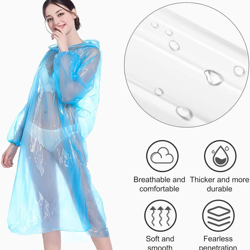 10 Portable Emergency Raincoats
