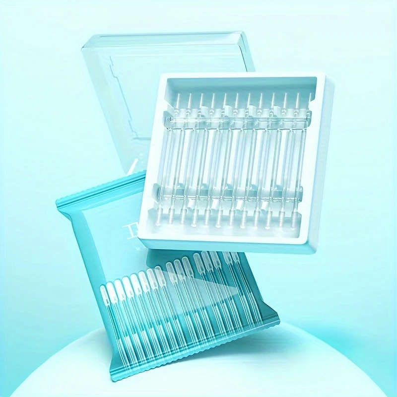 24pcs/box small/large disposable sticky ear swab, sticky ear cleaner, soft silicone earwax removal t