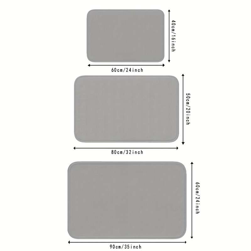 1Pc 20x32inch 50x80cm Floor Mat