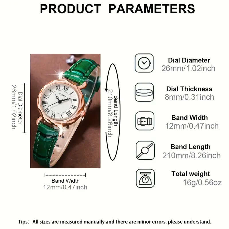6piece Womens Watch Set