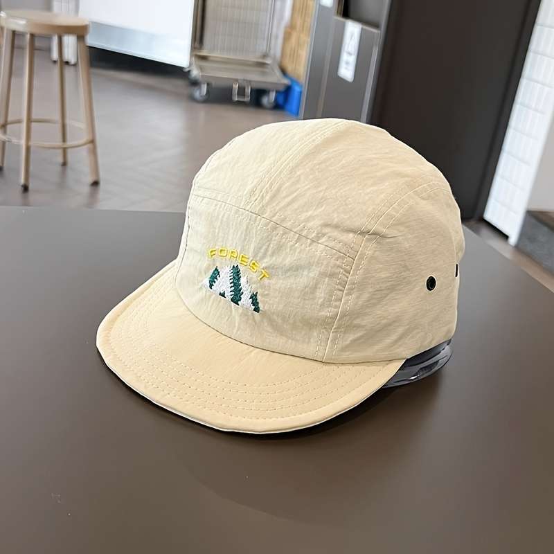 1pc Women'S Outdoor Quick-Drying Short Brim Baseball Hat Women'S Street Soft Brim Five-Piece M