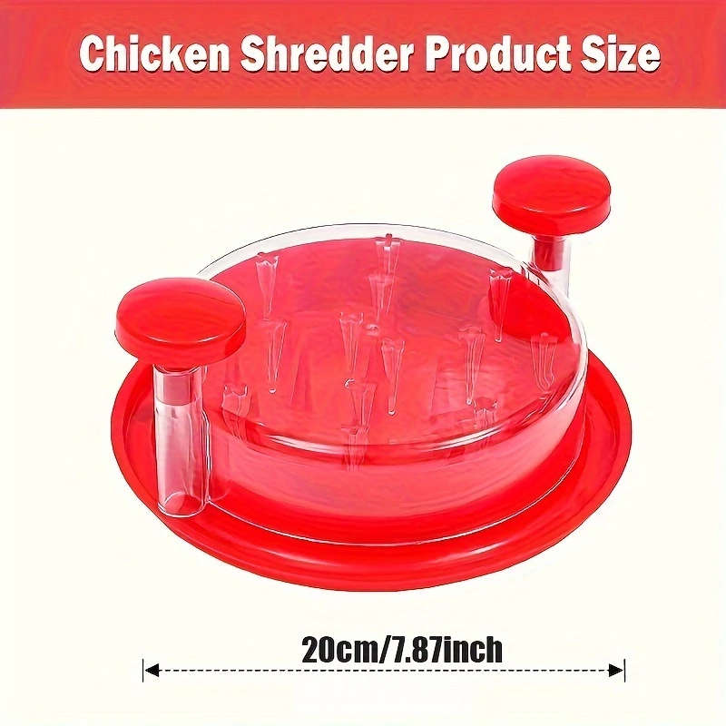 1Pc Manual Food Chopper And Cutter Easy Twist Shred And Dice Color Sent Randomly