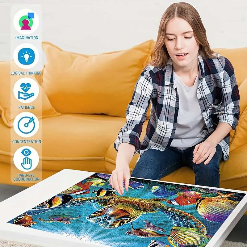 1000 Piece Paper Jigsaw Puzzle For Adults 19.7x27.6in