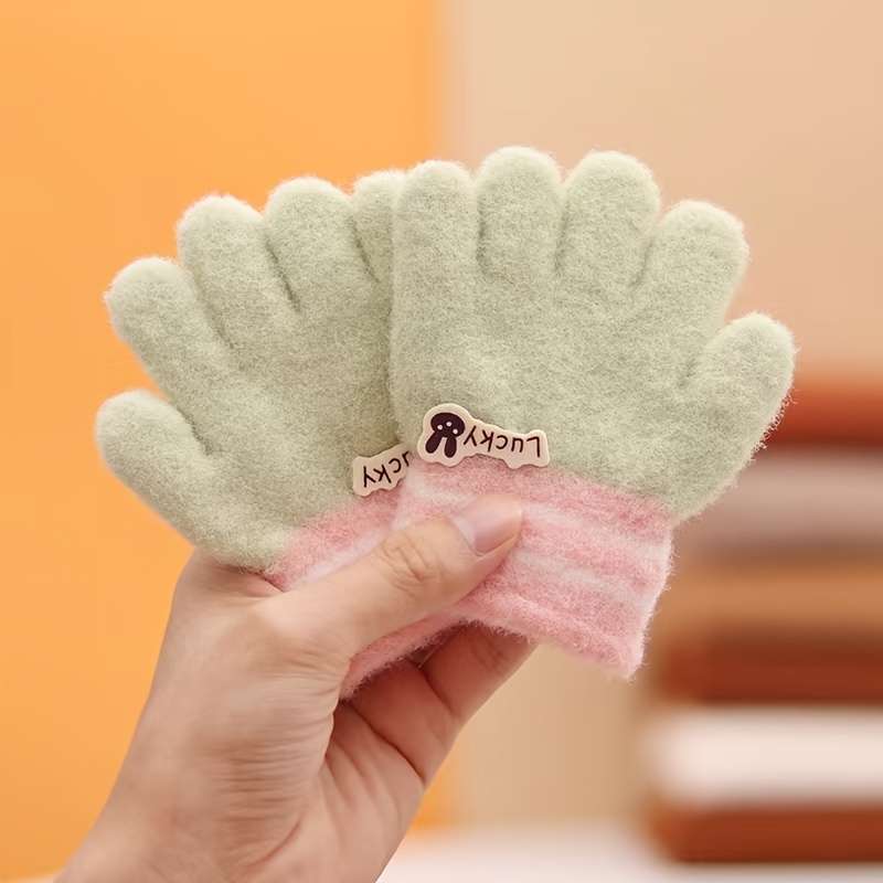 1 Pair Luckblue Warm Gloves