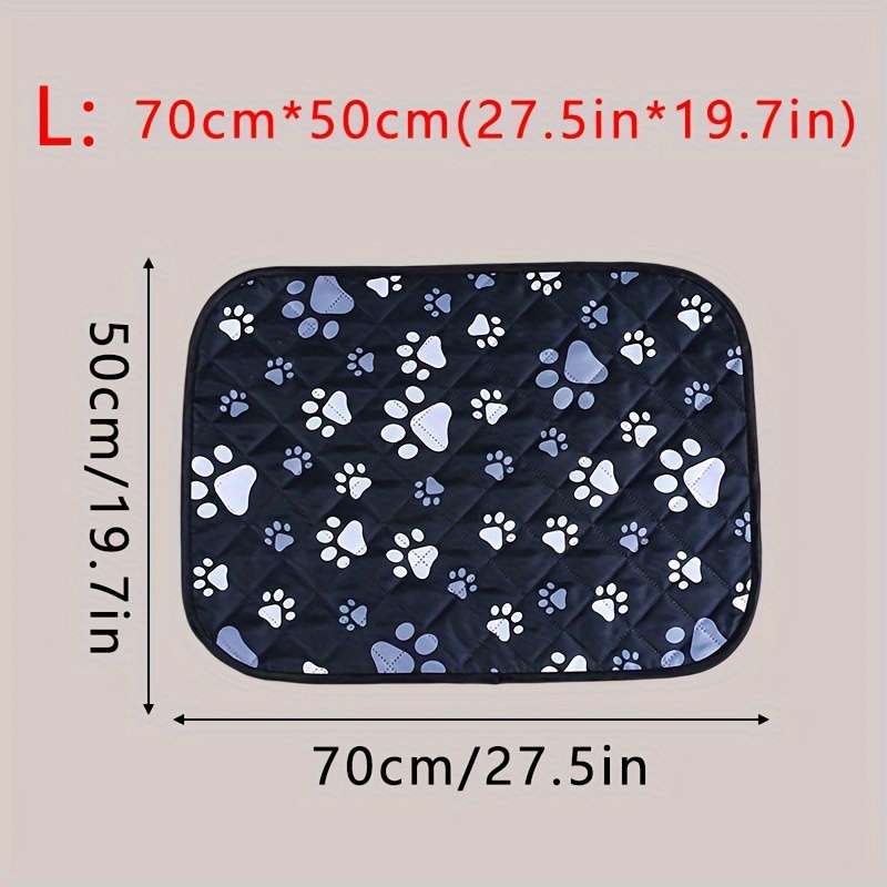 1piece Black Bottom Dog Paw Pad Cooling Pad