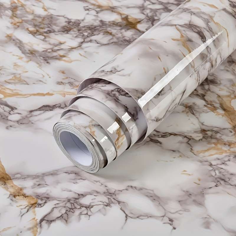 1PC Wall StickersWhite Background Gray StOne40.13cmX100.0cm