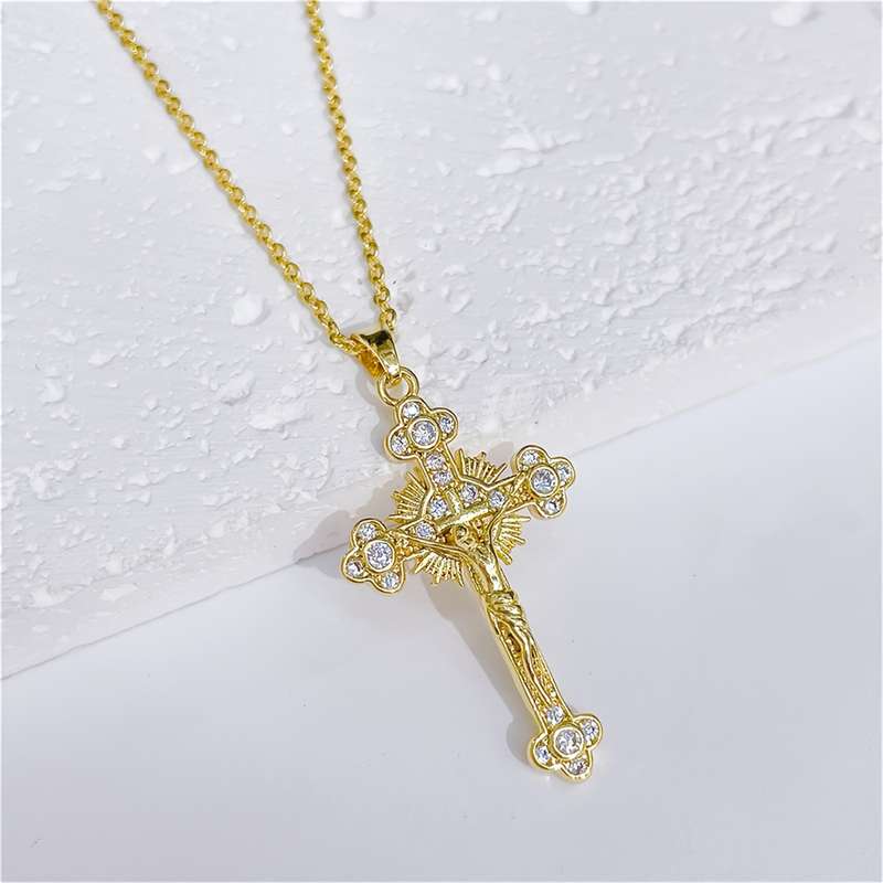 1 Piece Color Jesus Theme Pendant