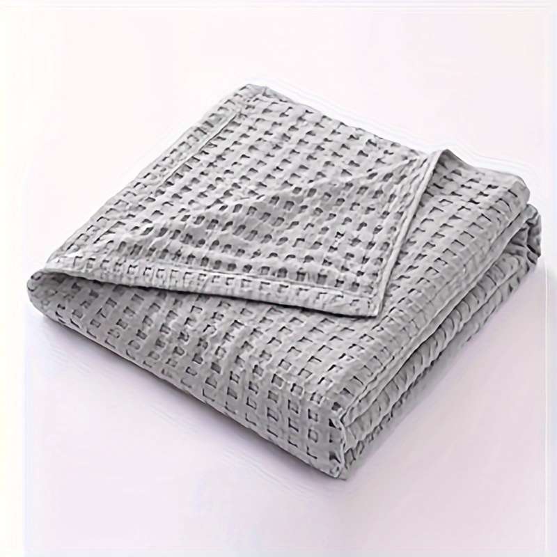1ps Blanket Color Lanca Square Grid size 200x230cm