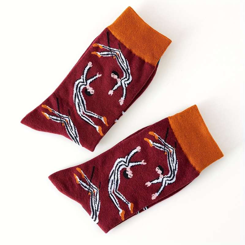 1 Pair Multicolor One Size Socks