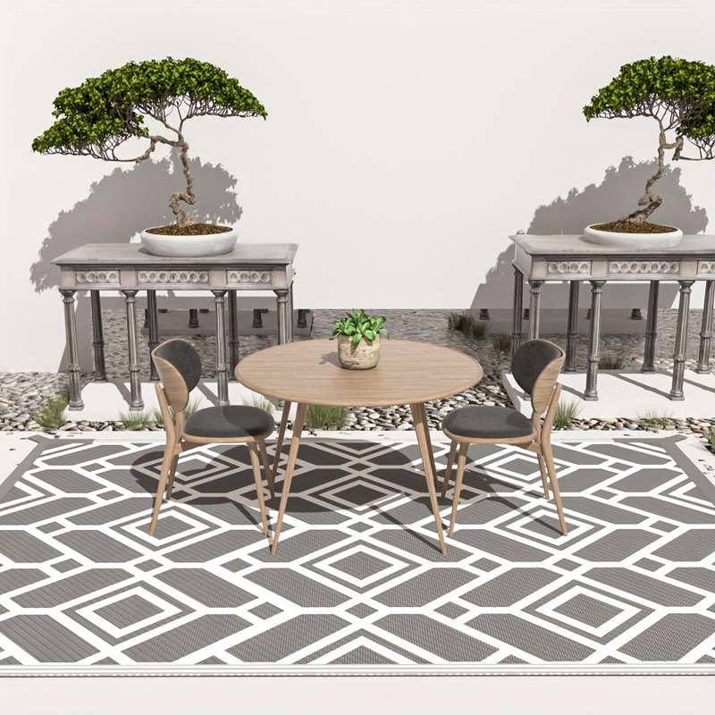 1Pc Grey 6X9FT 182x274cm Floor Mat