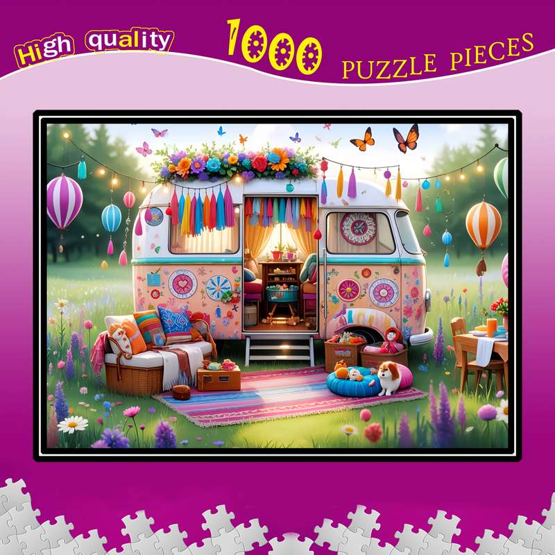 1000 Piece Paper Jigsaw Puzzle For Adults