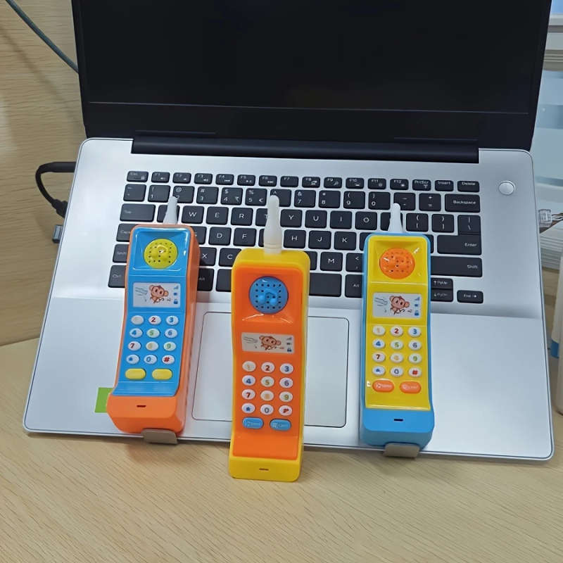 1pc of Musical Phone Toy a Portable Learning Music Player Fun Simulation Mobile Music Story Toy Chri