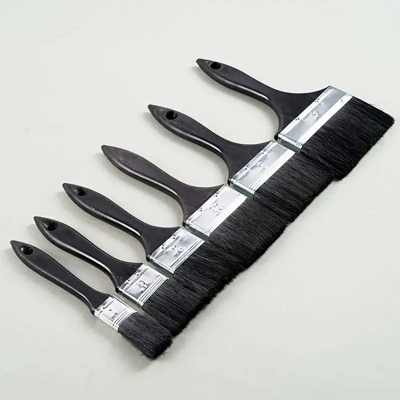 4-Piece Flat Paint Brush Set