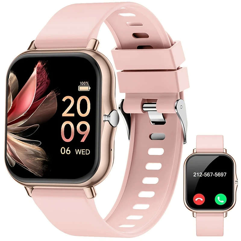 1pc Smart Watch for Men and Women Multiple Sports Modes Compatible with iPhone and Android Systems