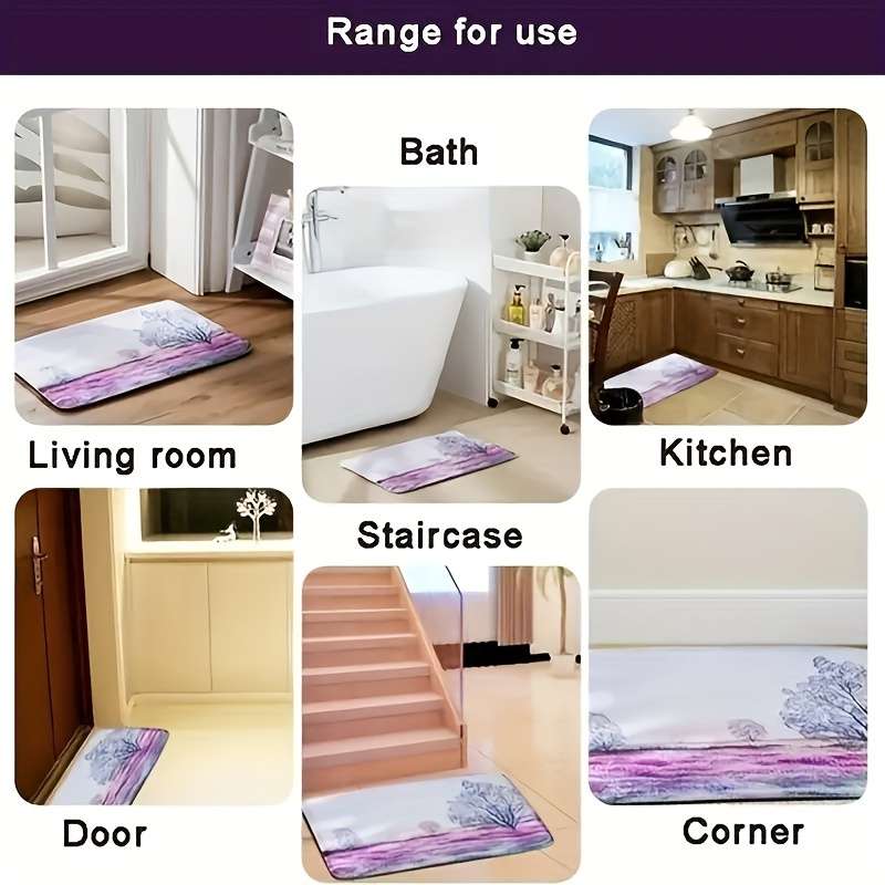 1Pc 15.74x23.62inch 40x60cm Floor Mat