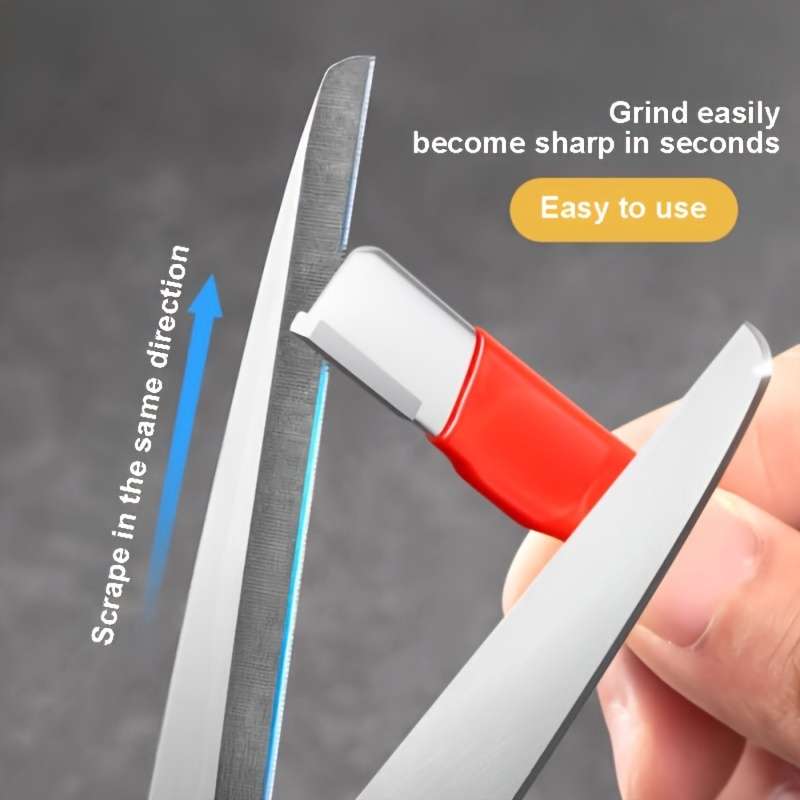 1pc Professional Kitchen Knife Sharpener Tool with Non-Slip Handle Durable Sharpener for All Knife