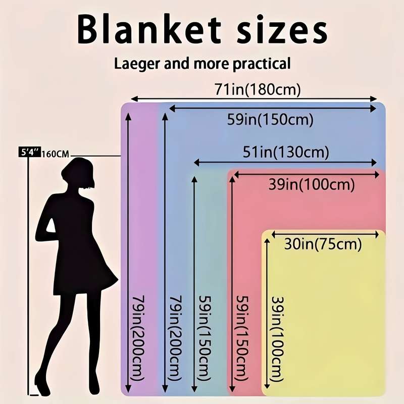 1ps Blanket Size 130X150Cm