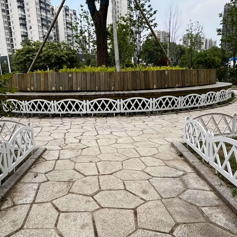 5pcs European Style Outdoor Plastic Fence