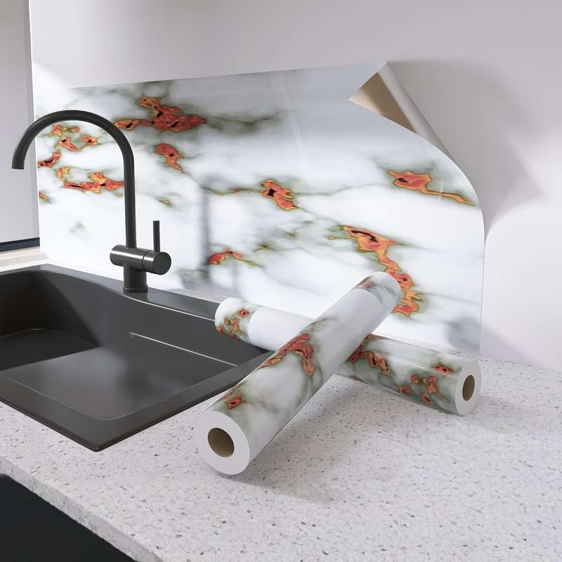 1PC Wall StickersPlatinum StOne 78.74x23.62in  200x60cm