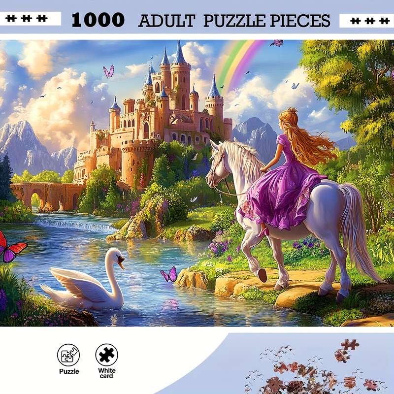 1000 Piece Paper Jigsaw Puzzle For Adults