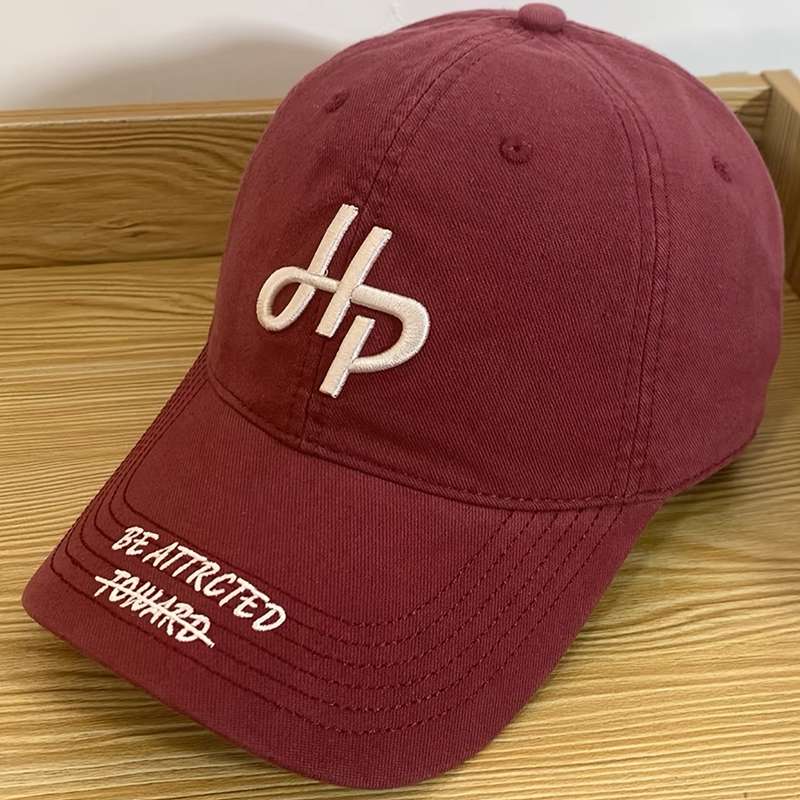 1pc Unisex Embroidered Cotton Baseball Cap Fantasy Theme Breathable Adjustable Fit Hand Wash On