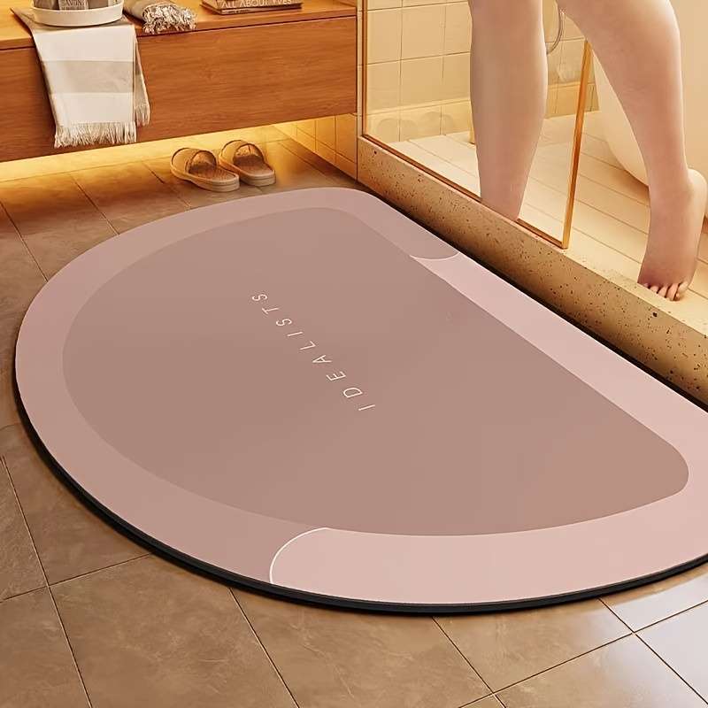 1Pc Gray 40x60cm 15.7x23.6inch Floor Mat