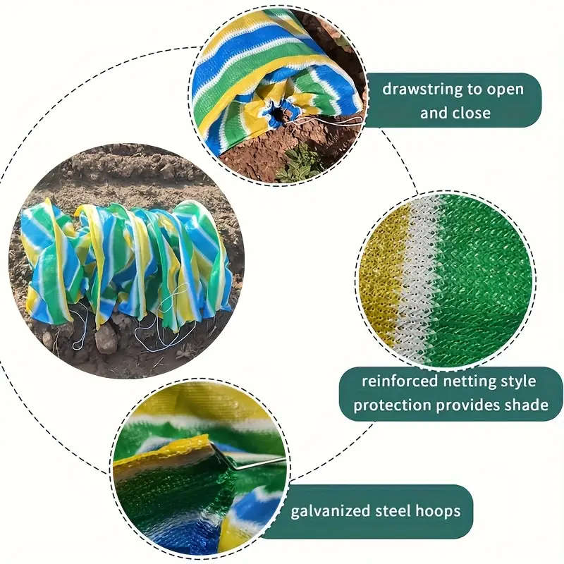 Reusable Garden Cover With Support