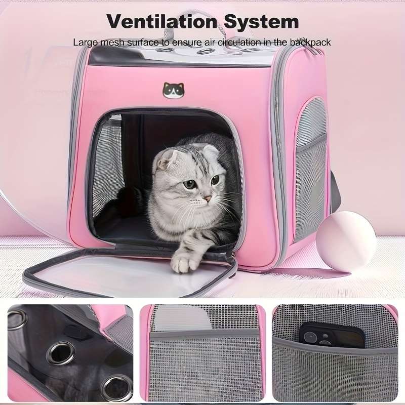 1pc Pink Pet Bag