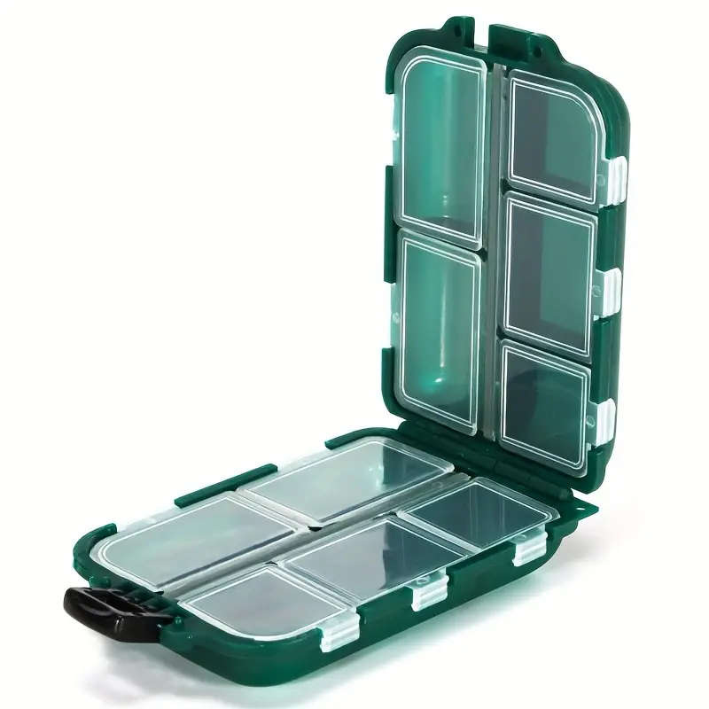 1pc Organize Your Fishing Lures And Jewelry with Multifunctional Plastic Storage Container