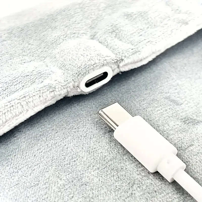 1pc Soft And Comfortable Flannel Heating Pad for Home And Travel Portable Plug in Use Warm Handbag f