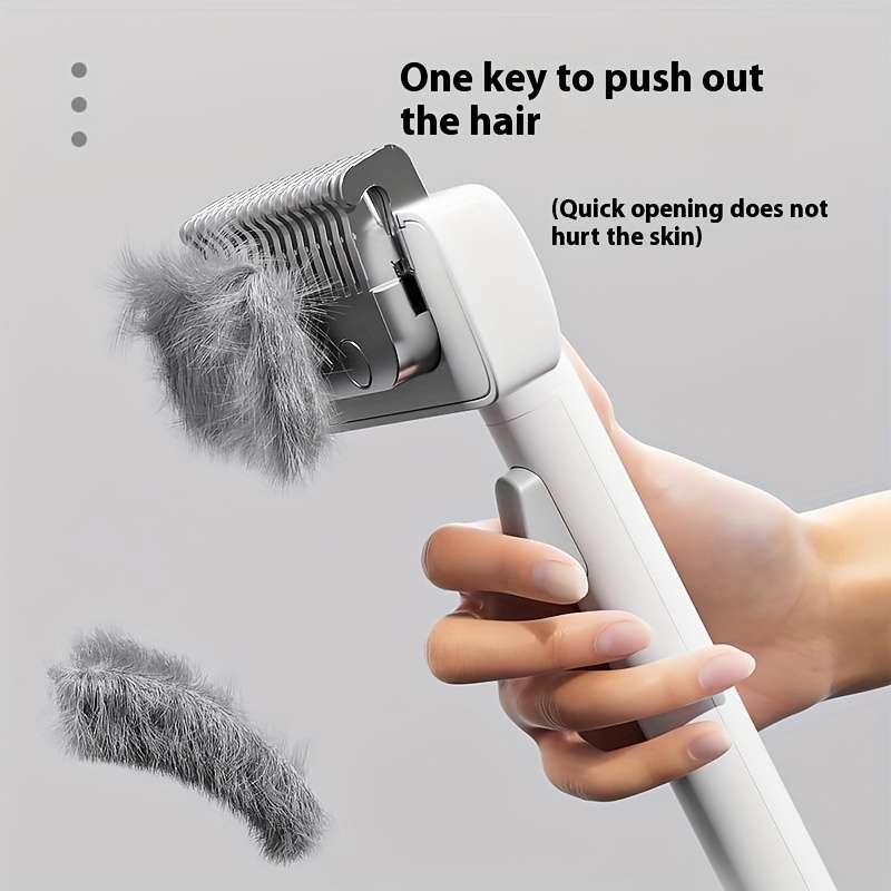 1pc White Pet Comb