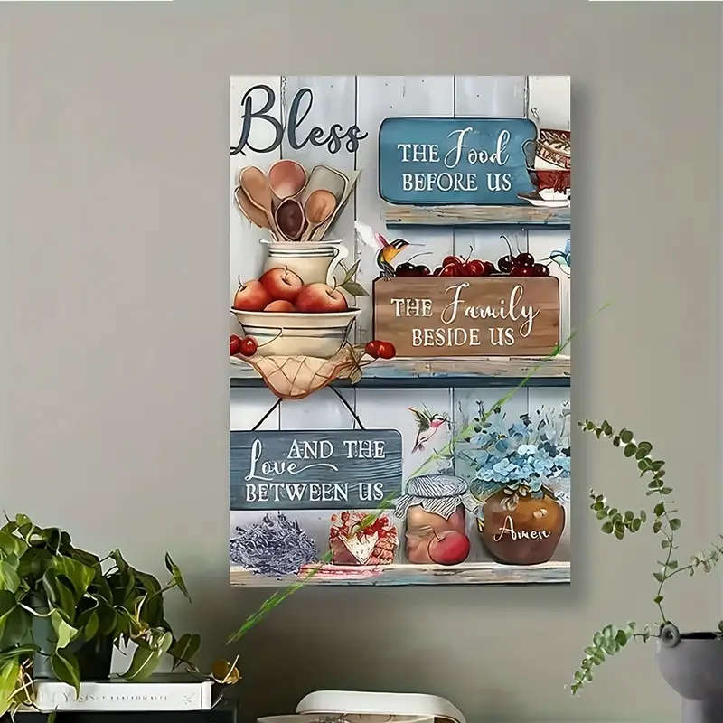 1pc Modern Abstract Canvas Painting Unframed Poster for Valentine's Day Luxurious Home Decor for Liv