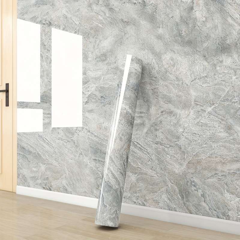 1PC Wall StickersAutumn maple ember Color60cm WideX5m Long