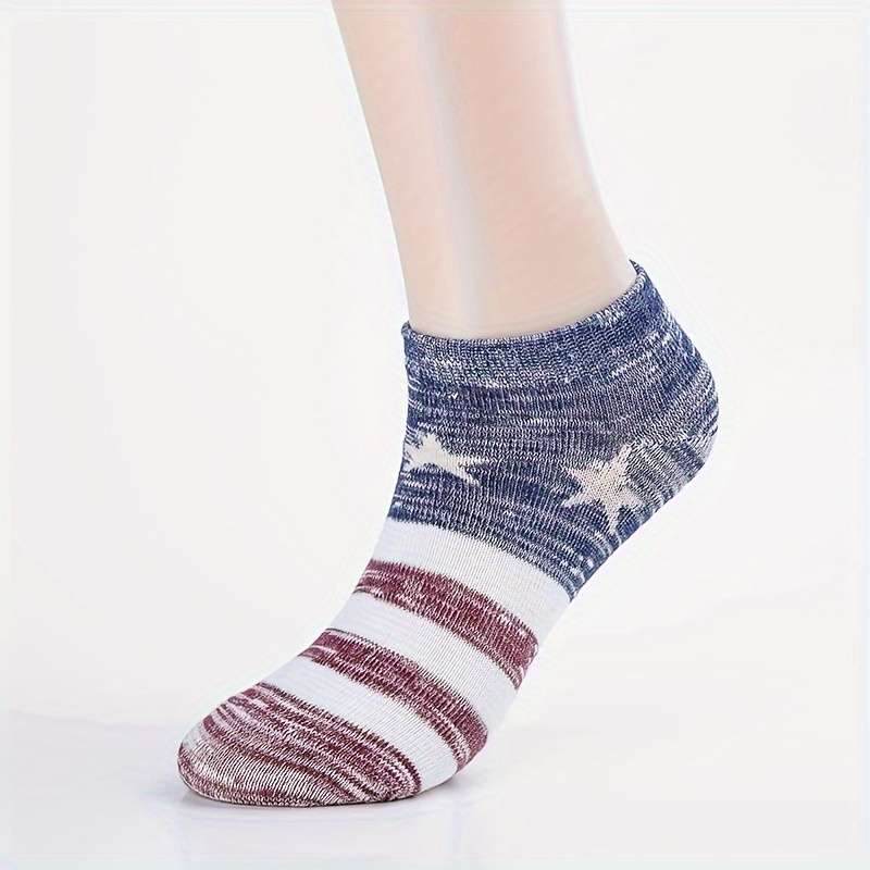 5 Pairs Mixed Color One Size High Elastic Socks