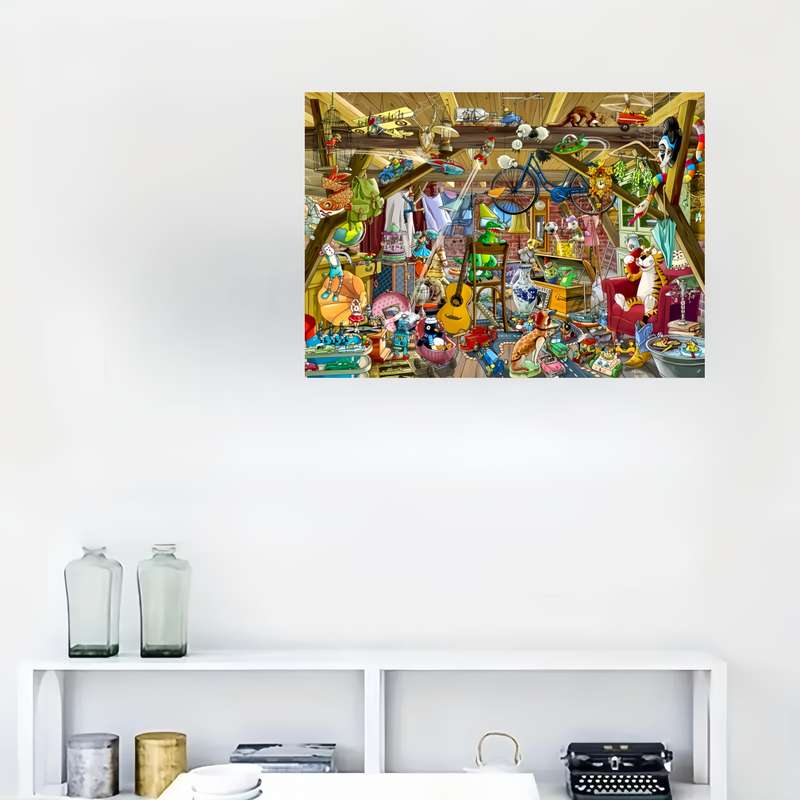 1000 Piece Mini Paper Jigsaw Puzzle