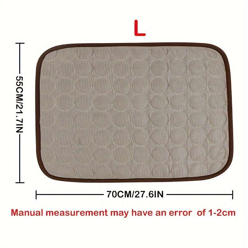 1piece Gray Viscose Mat Cooling Pad