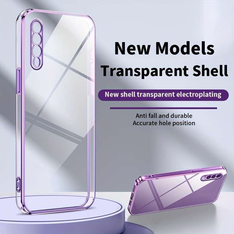 1pc Purple For Samsung Galaxy A50s Phone Cases