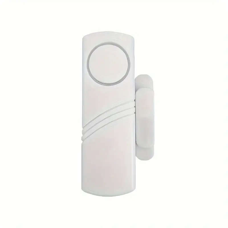 1pc Battery-Powered Wireless Security Alarm System with Magnetic Sensor Versatile Use for Windows Do