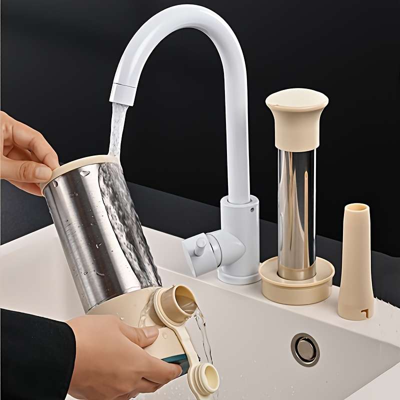 Manual Sausage Maker Stainless Steel Hand Push Press Homemade Sausage Bacon Tool Kitchen