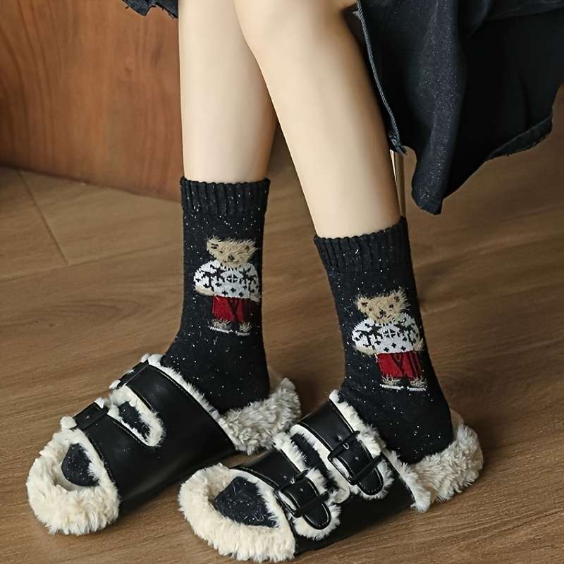 Sock Mixed Color   5 Pairs Size One Size