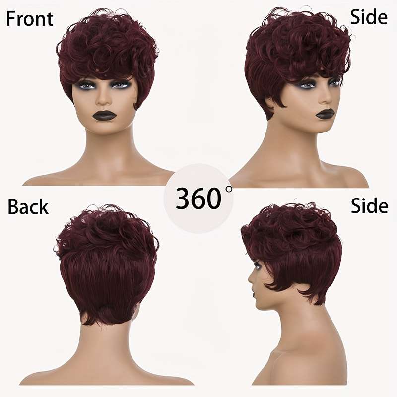 1Pc 1Bxc108 15.24cm Fashion Design Wig